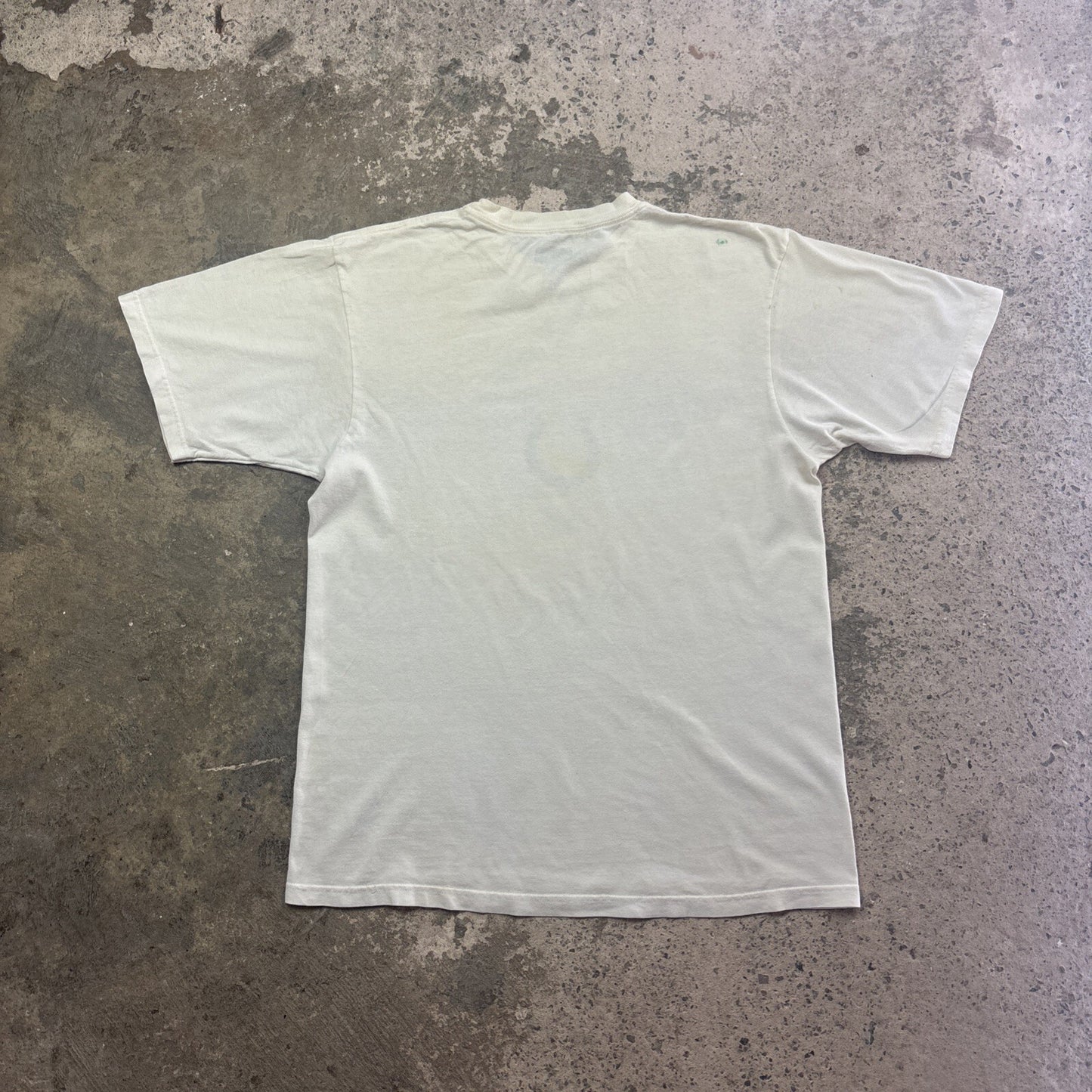 Vintage White Reebok Super Bowl 2007 Graphic T-Shirt | XL