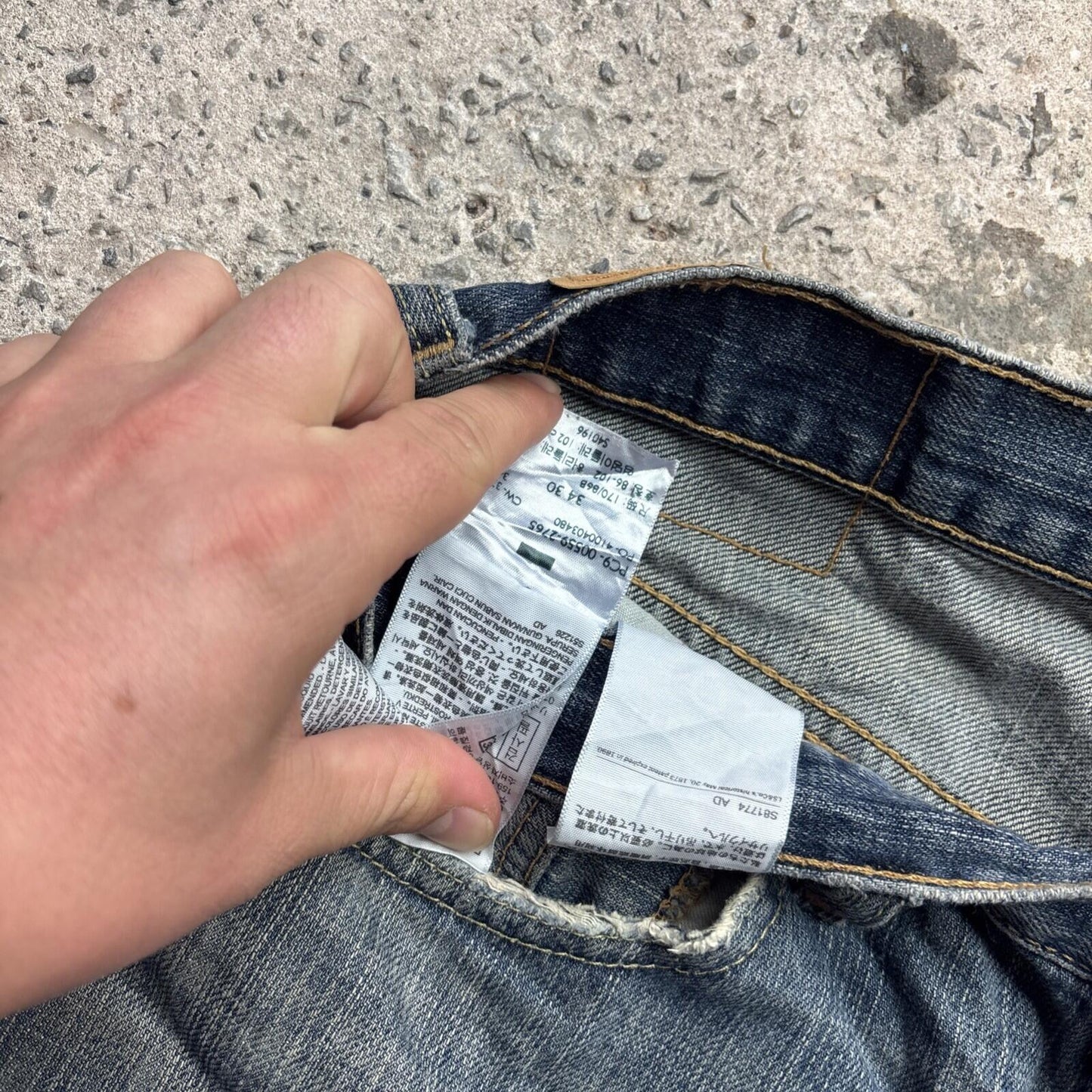 Blue Denim Levi’s 559 Men’s Shorts | W34
