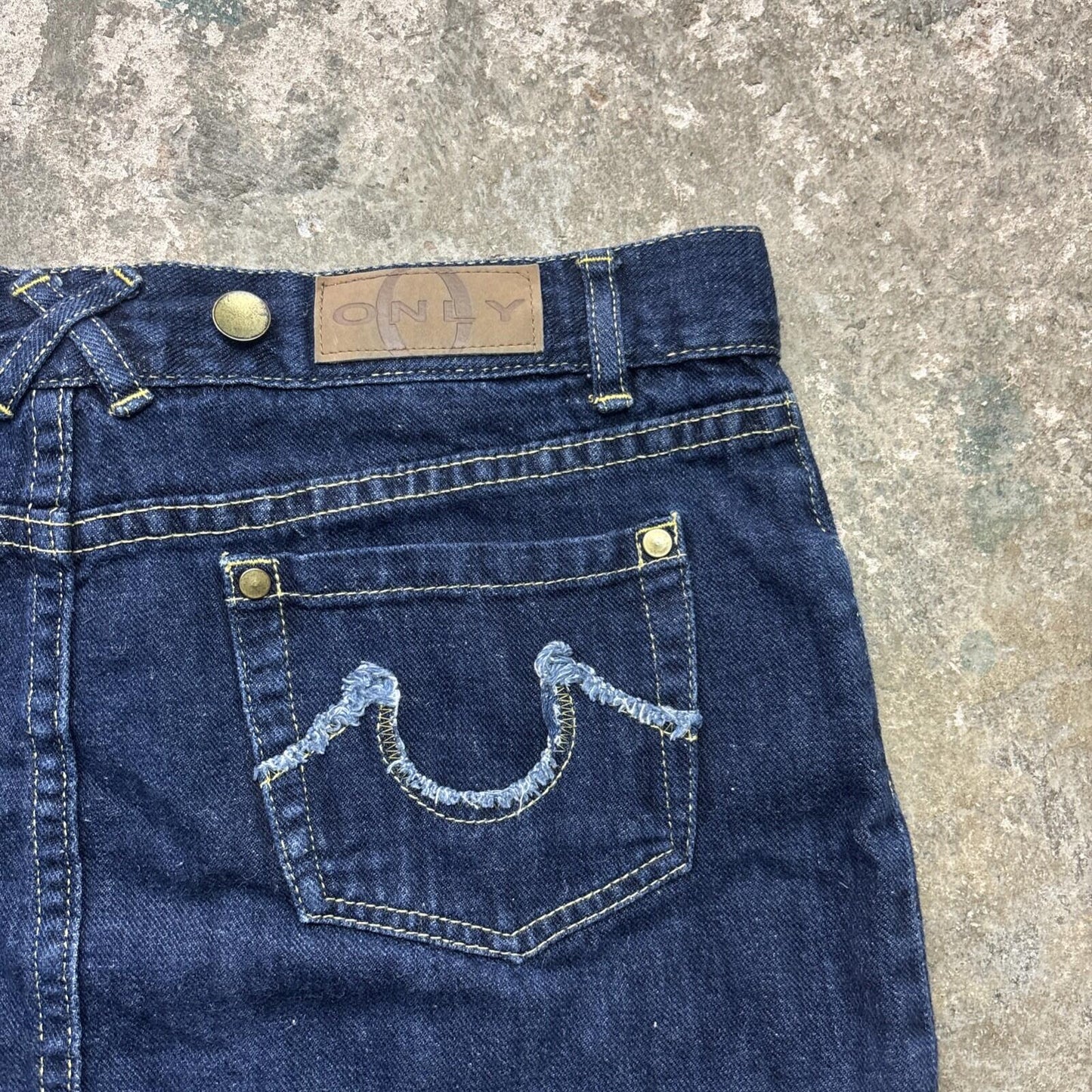 Y2K Only Denim Short Skirt | W28