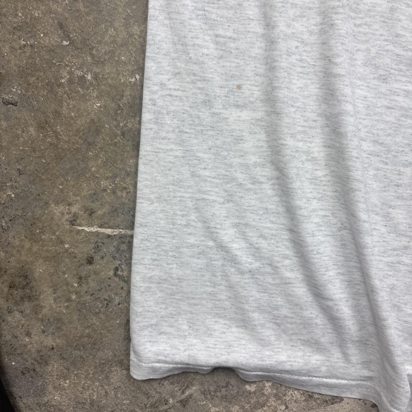 Grey Made In USA Single Stitch Tee With Diving Graphic | L