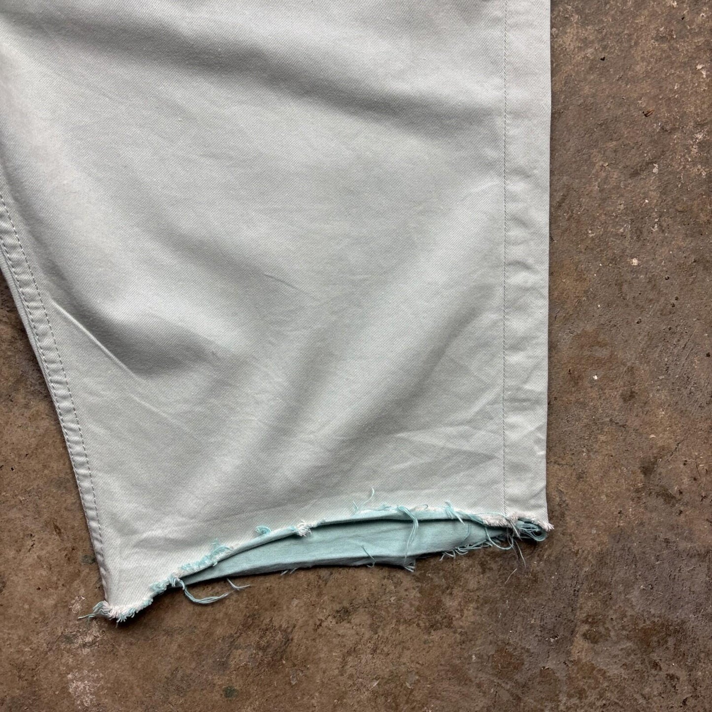 Teal Levi’s 508 Men’s Cut Off Shorts | W38
