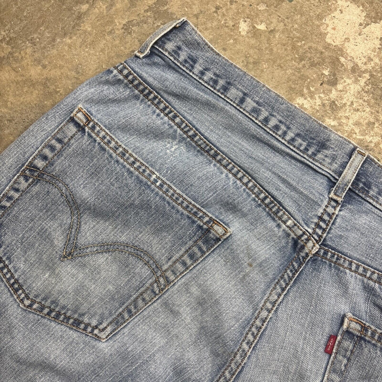 Blue Denim Levi’s 569 Jean Shorts | W36"