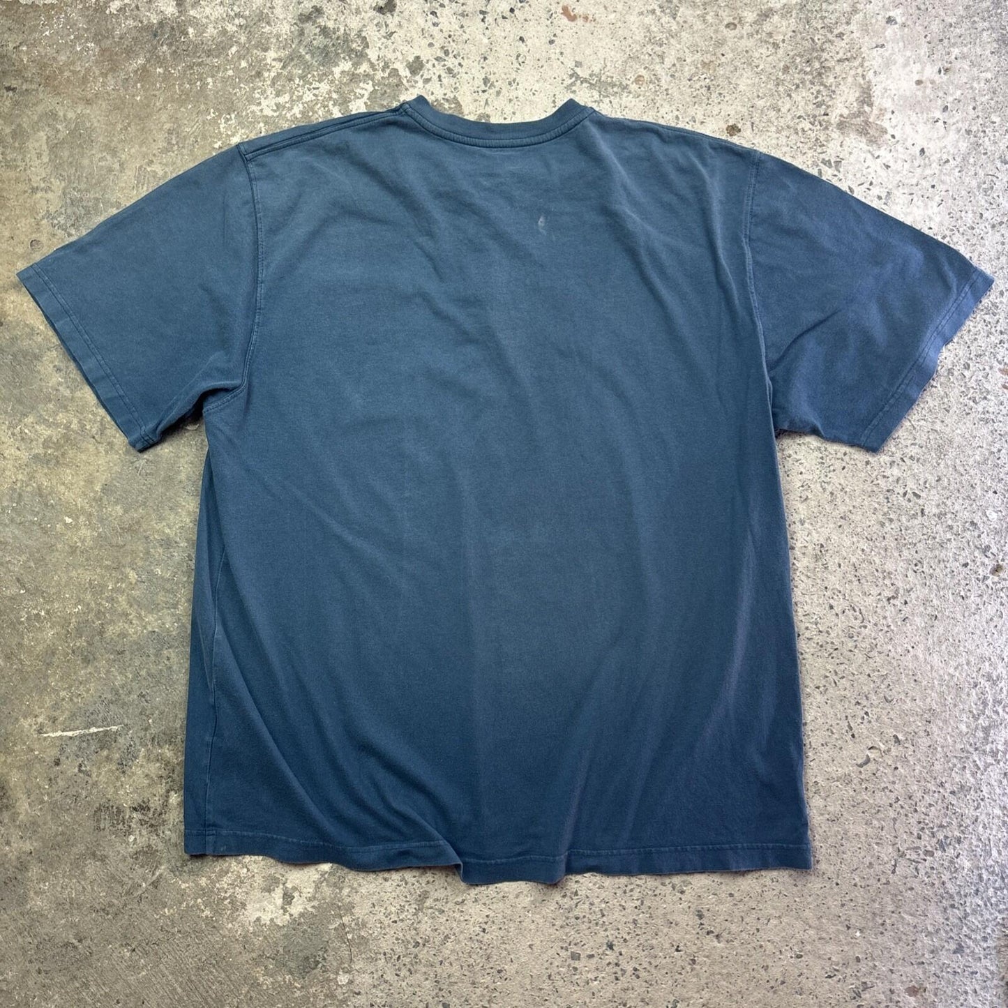 Blue Carhartt Original Fit Button-up Men’s T-shirt | Size XL