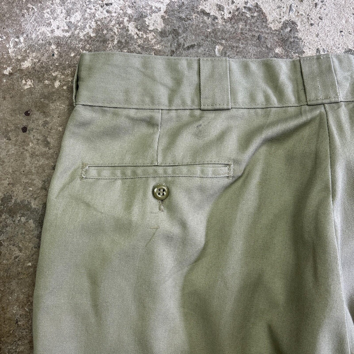 Cream Dickies 874 Original Fit Straight Pants | W36"