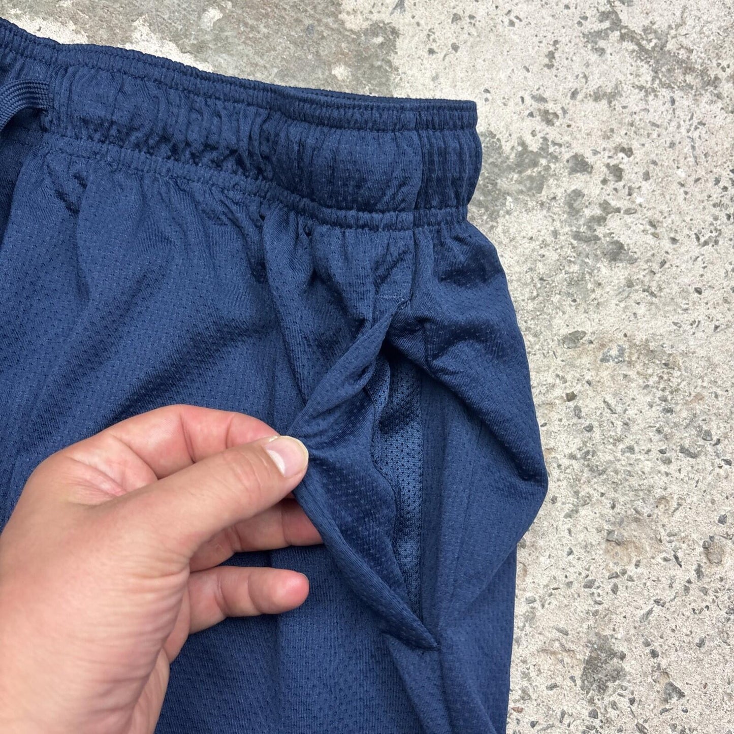 Navy Blue Men’s Basketball Shorts With Pockets | Size: M