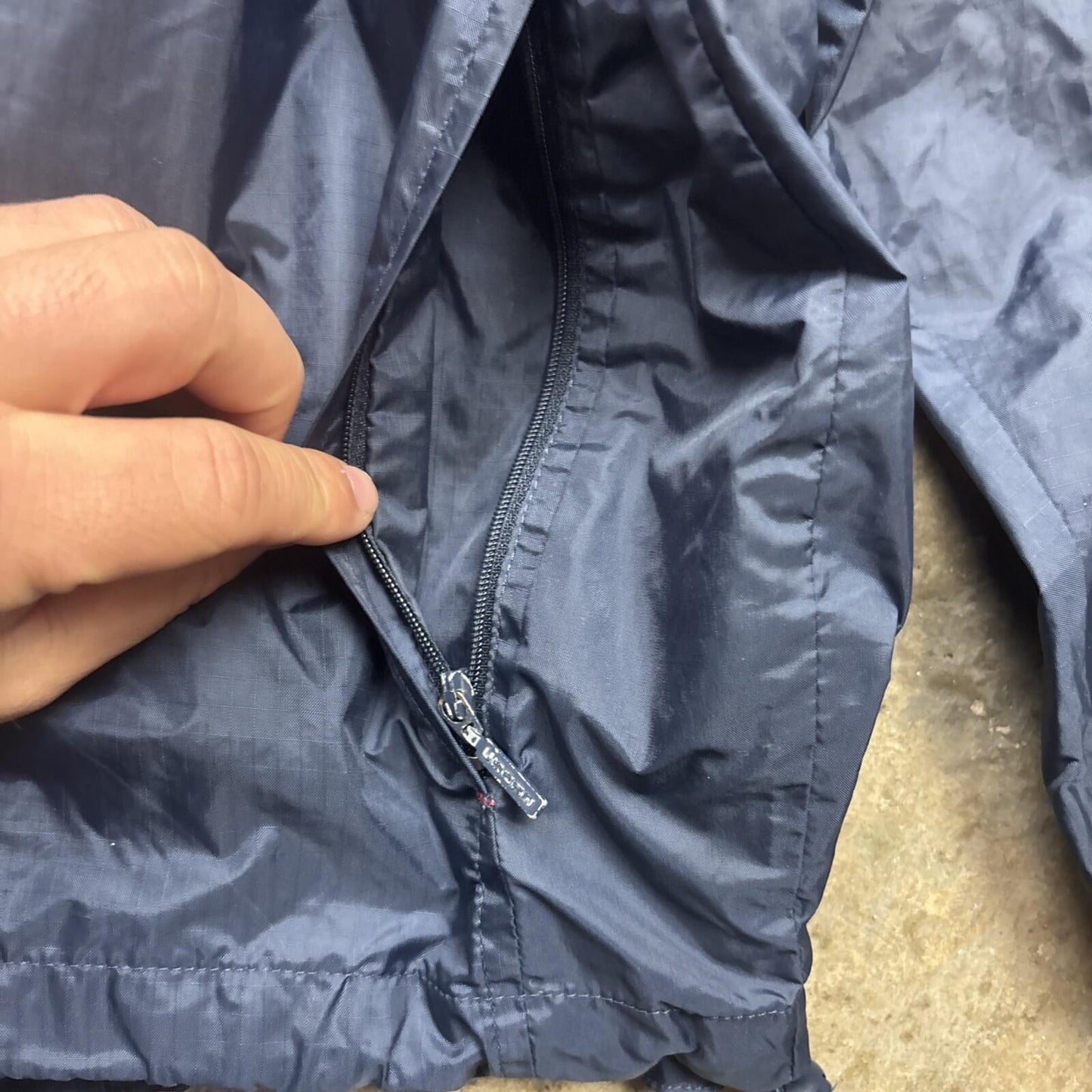 00s Navy England Umbro Men’s Windbreaker Jacket | M