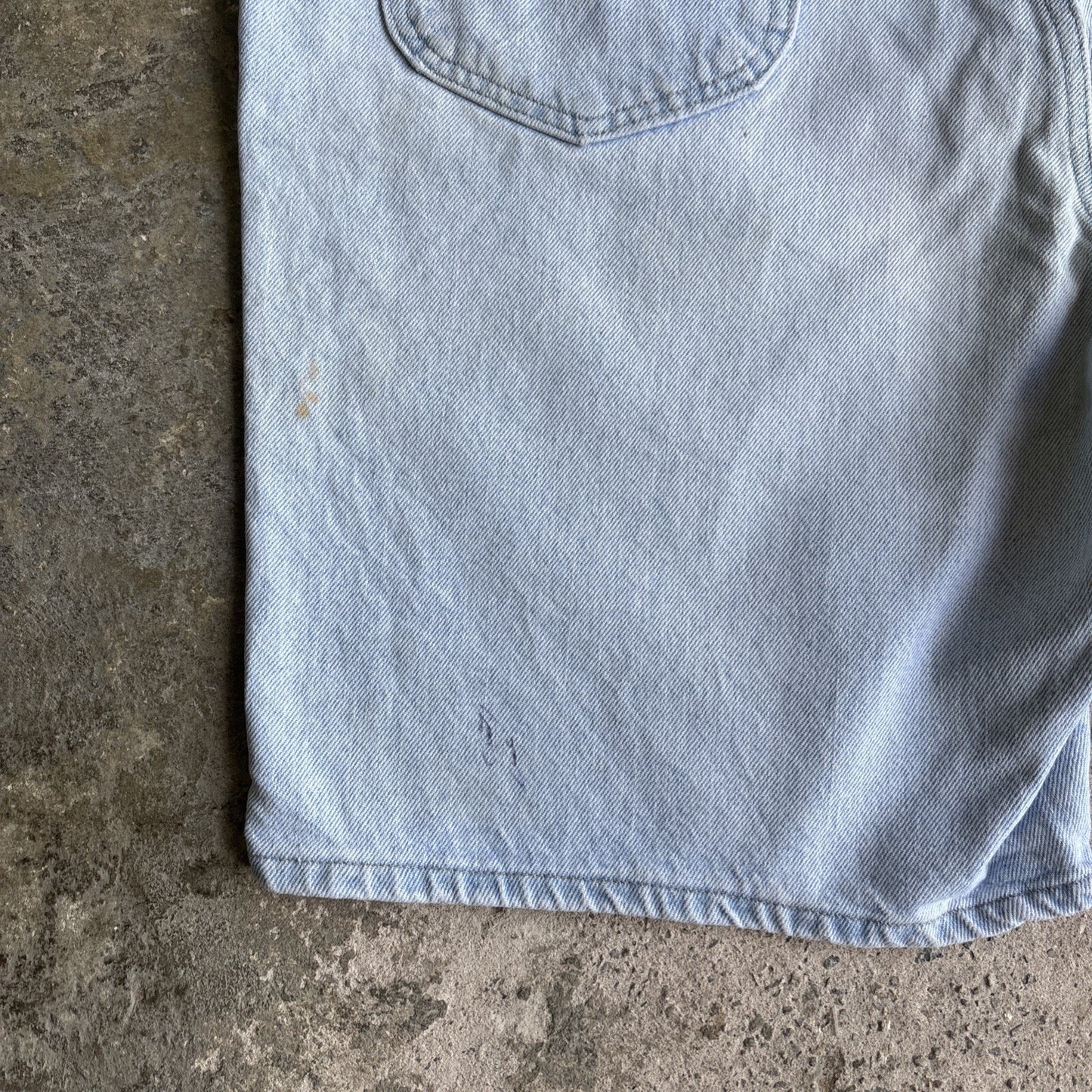 Light Blue Denim Lee Bermuda Jean Shorts | W42"