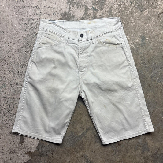Cream Denim Levi’s 569 Bermuda Men’s Shorts | W31