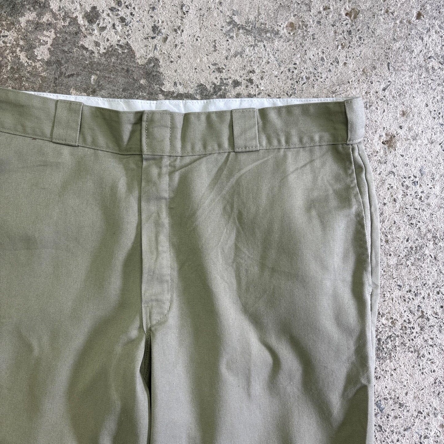 Cream Dickies 874 Original Fit Straight Pants | W36"