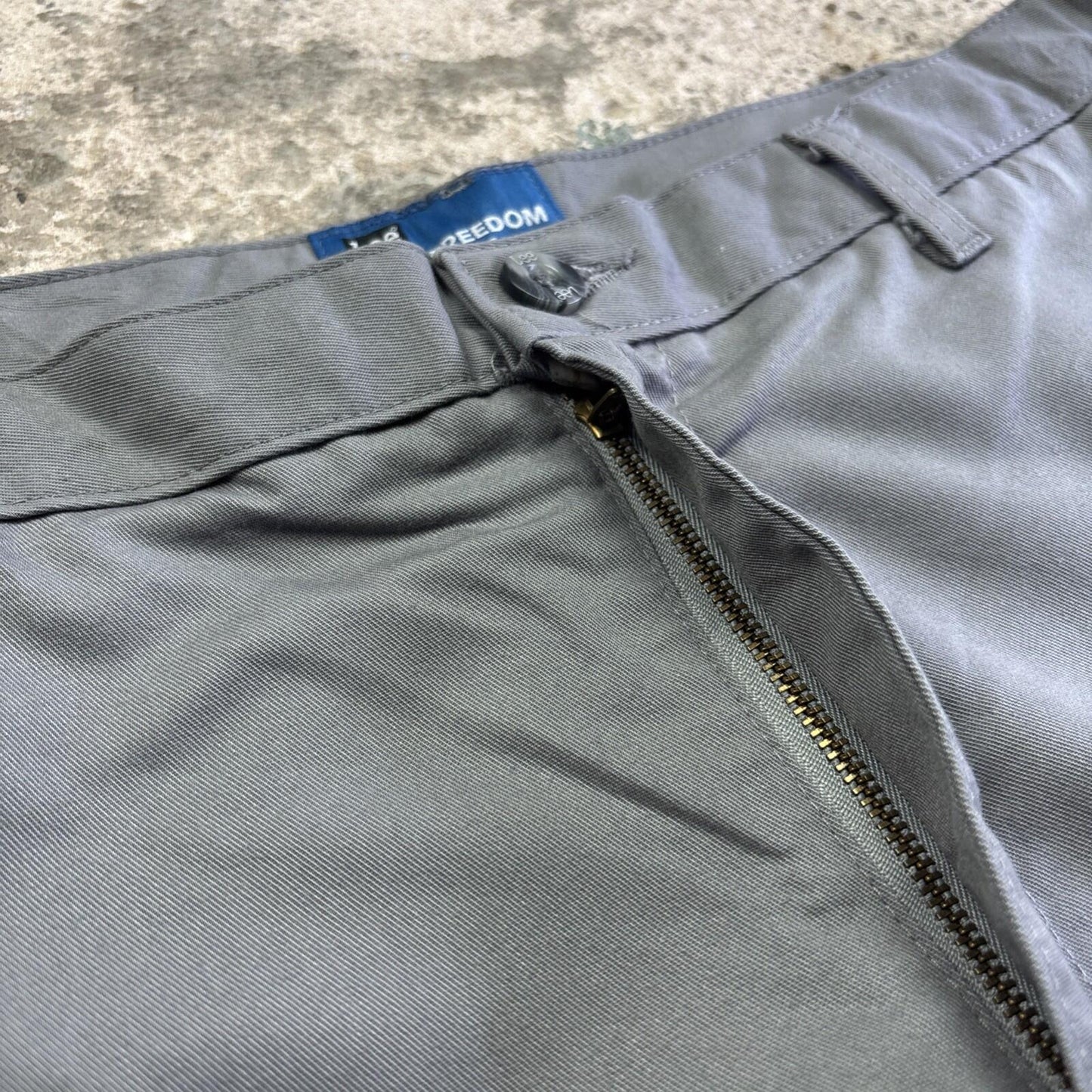 Grey Lee Cut Off Chino Shorts | W40"