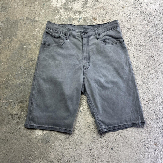 Grey Levi’s 569 Denim Jean Shorts | W34"