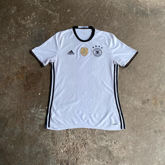 White Germany 2016 Home Shirt - M