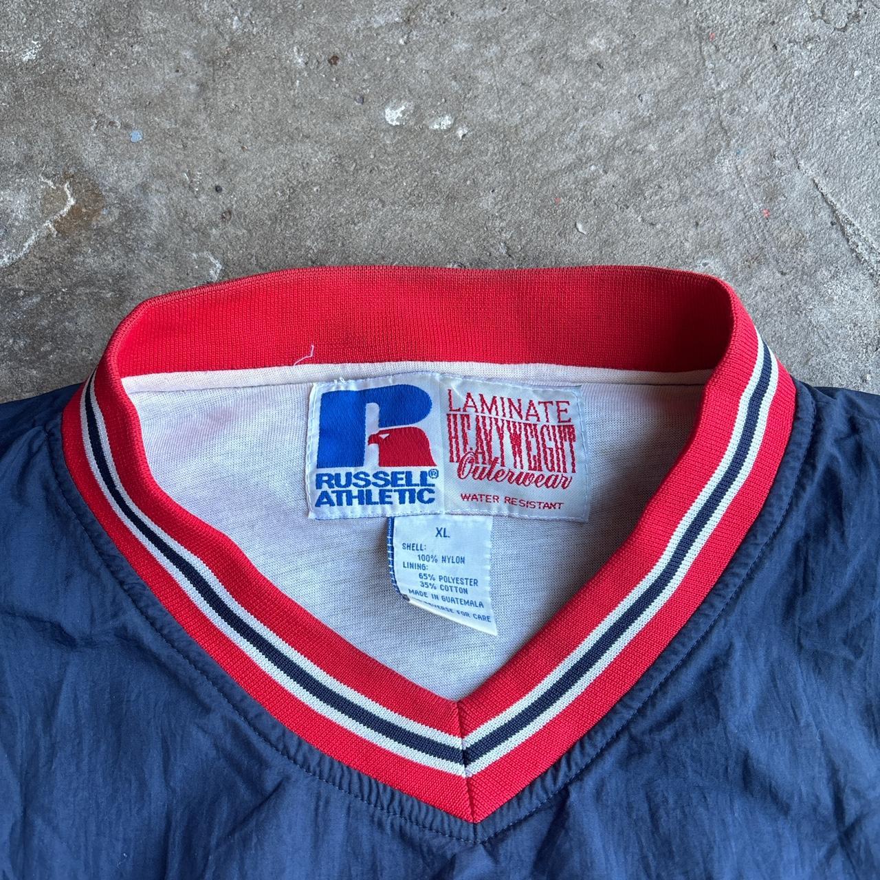 Navy Russell Athletic Windbreaker Jacket