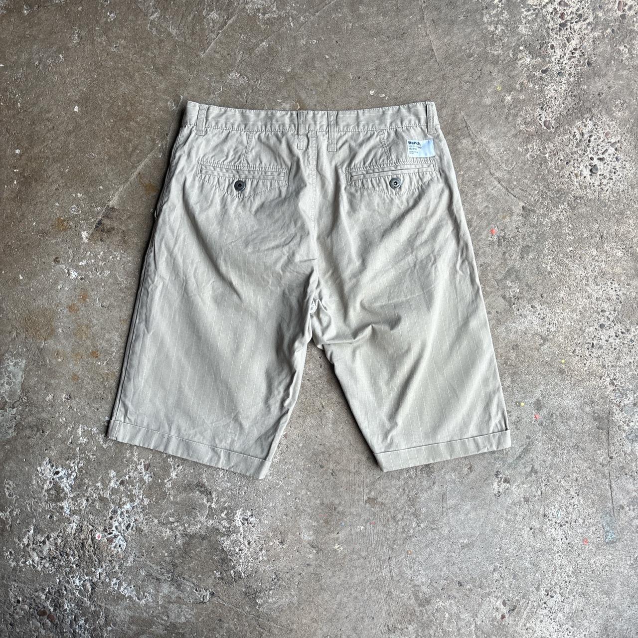 Cream Bench Cotton Chino Shorts