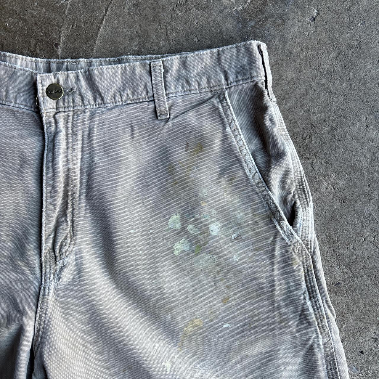 Cream Carhartt Workwear Shorts