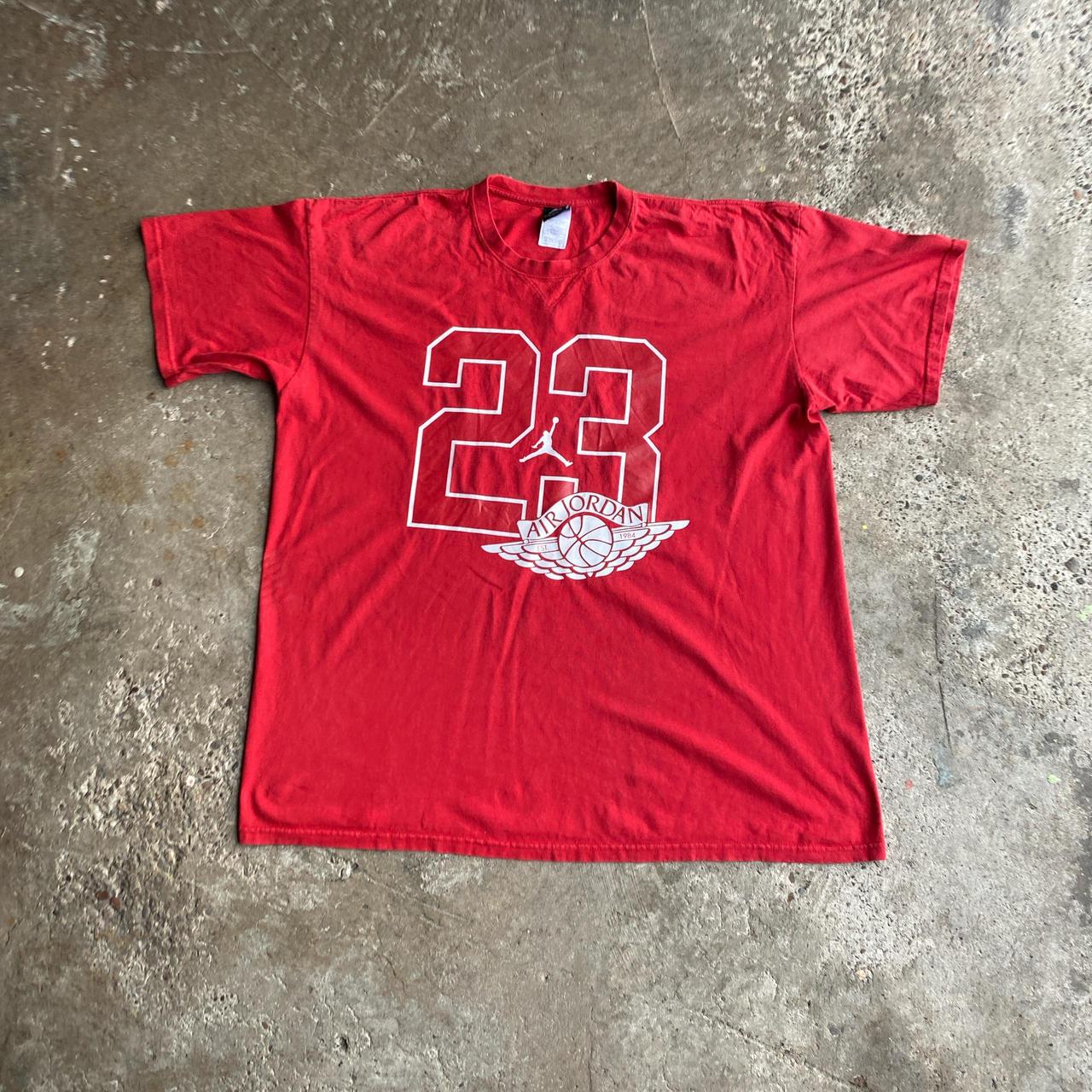 Red Air Jordan Graphic T-Shirt - 2XL