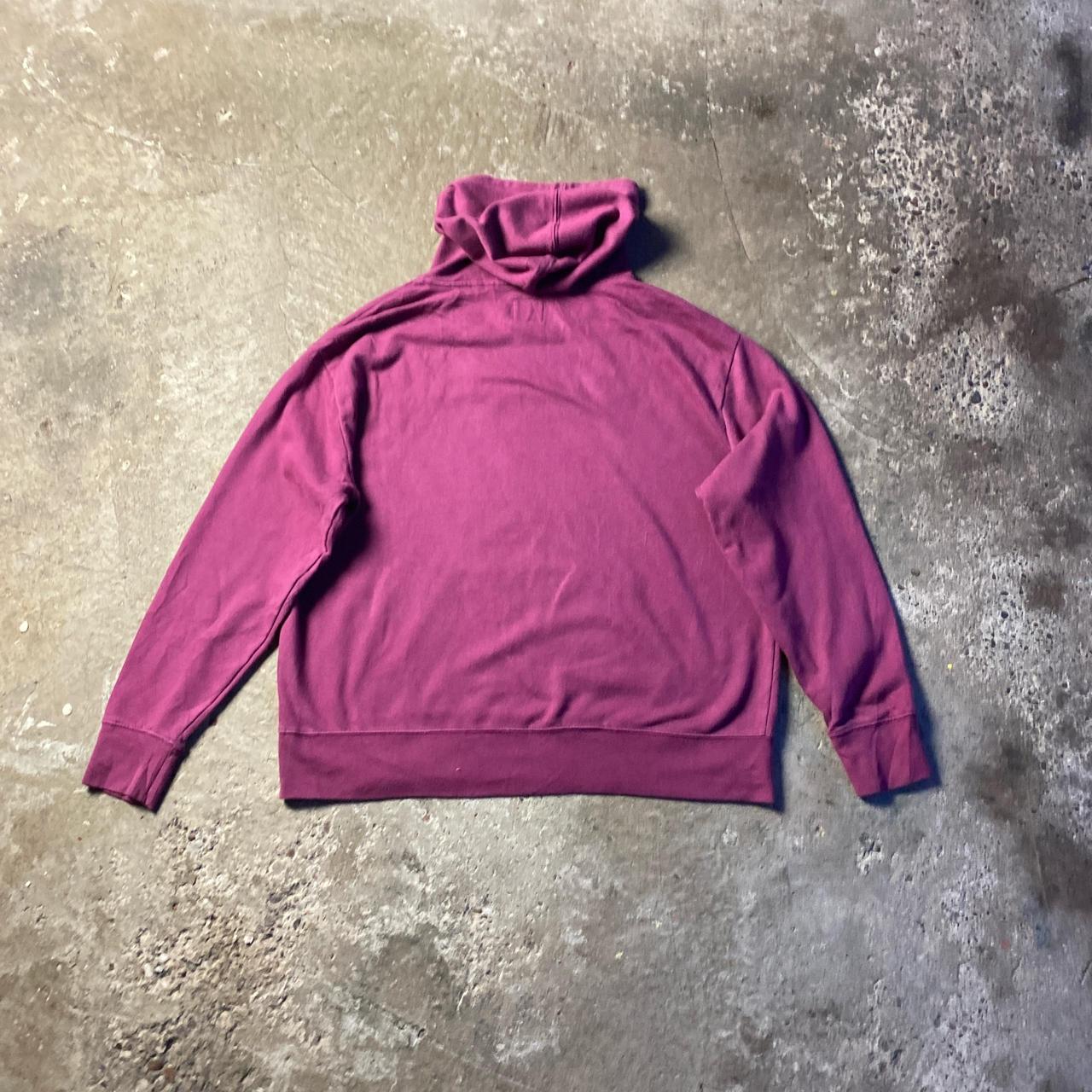 Pink Champion Logo Hoodie - L
