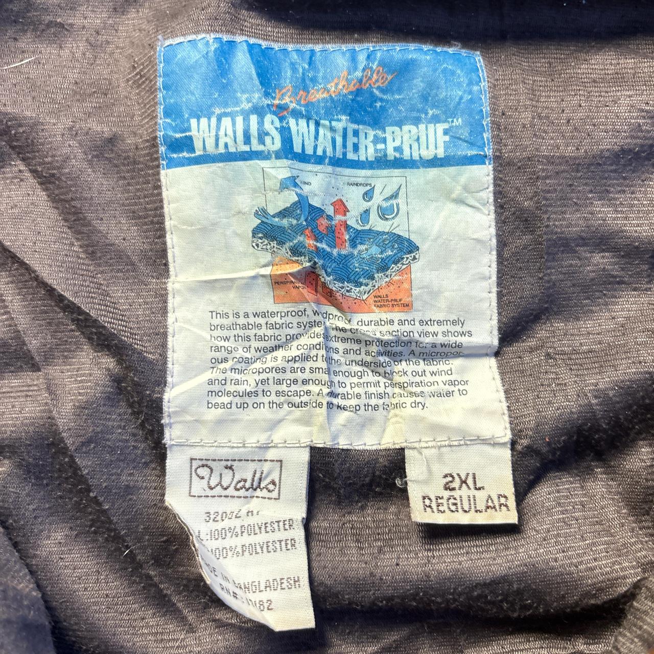 Walls Full Zip Hooded Woodland  Print Jacket - 2XL