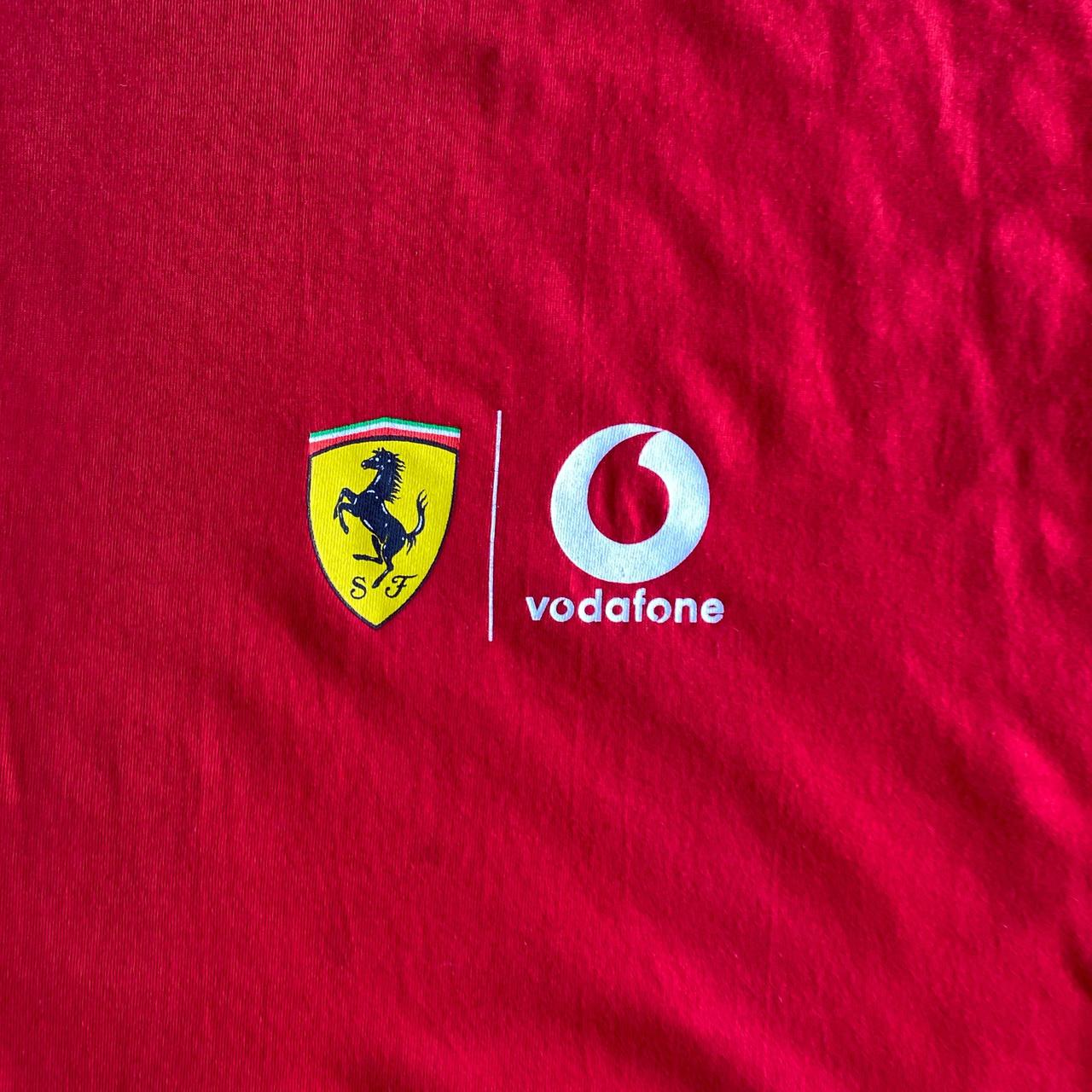 Red Graphic Ferrari T-Shirt - XL