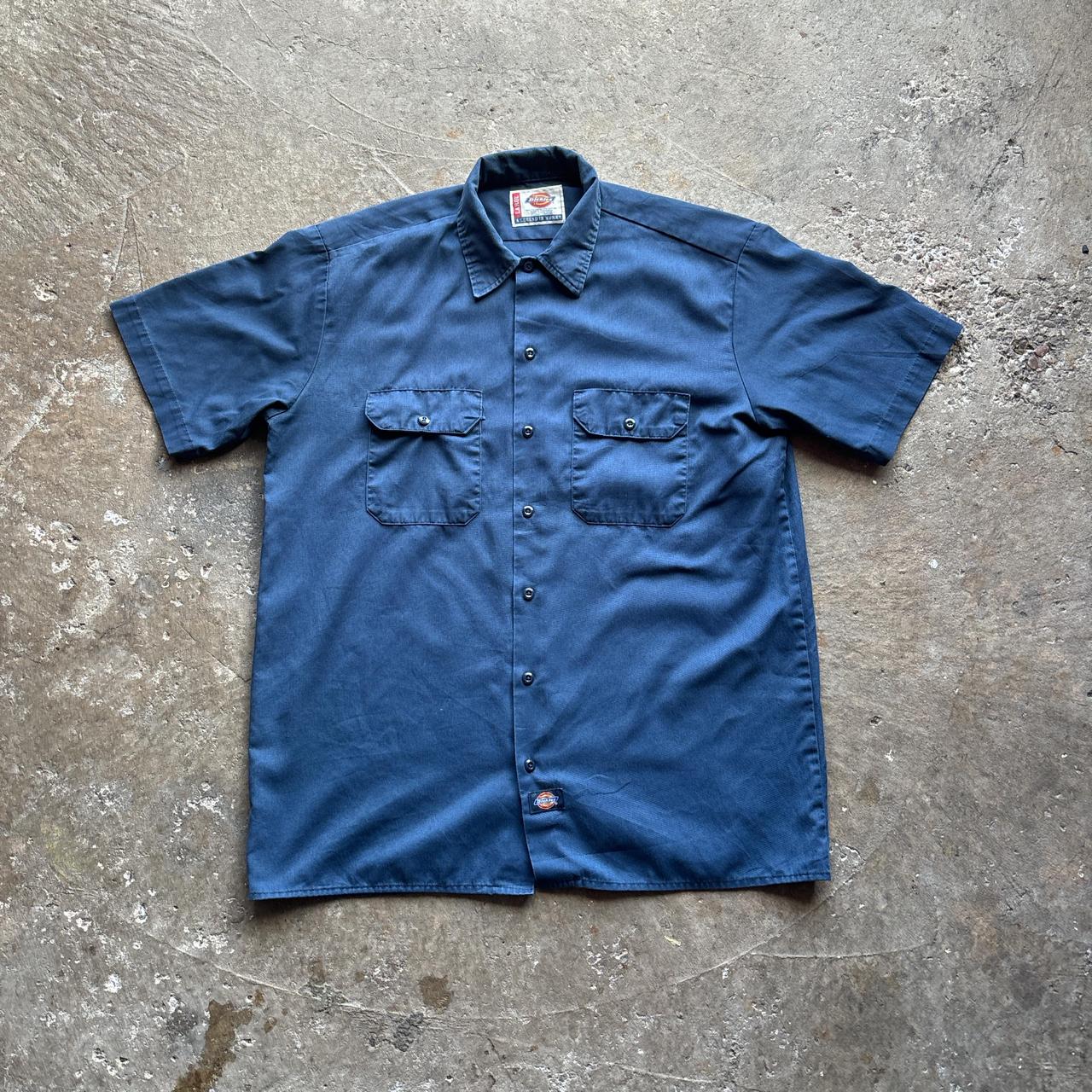 Navy Dickies Workwear Shirt