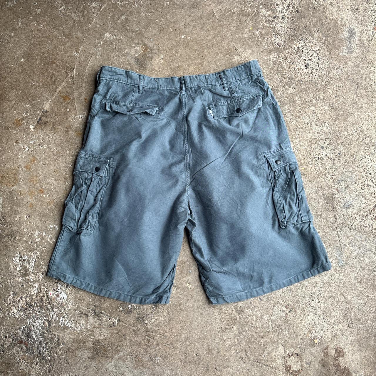Blue Cotton Levi’s Cargo Shorts