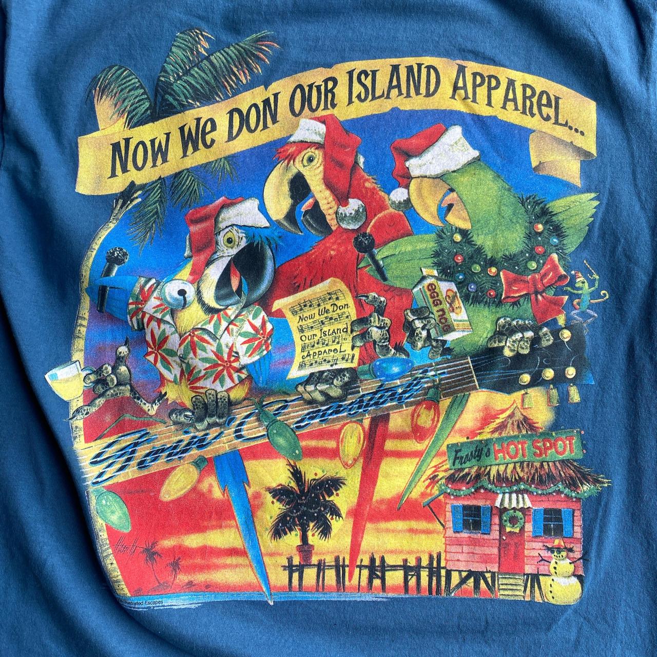 Blue ‘Goui Coastal’ Print Bar T-Shirt