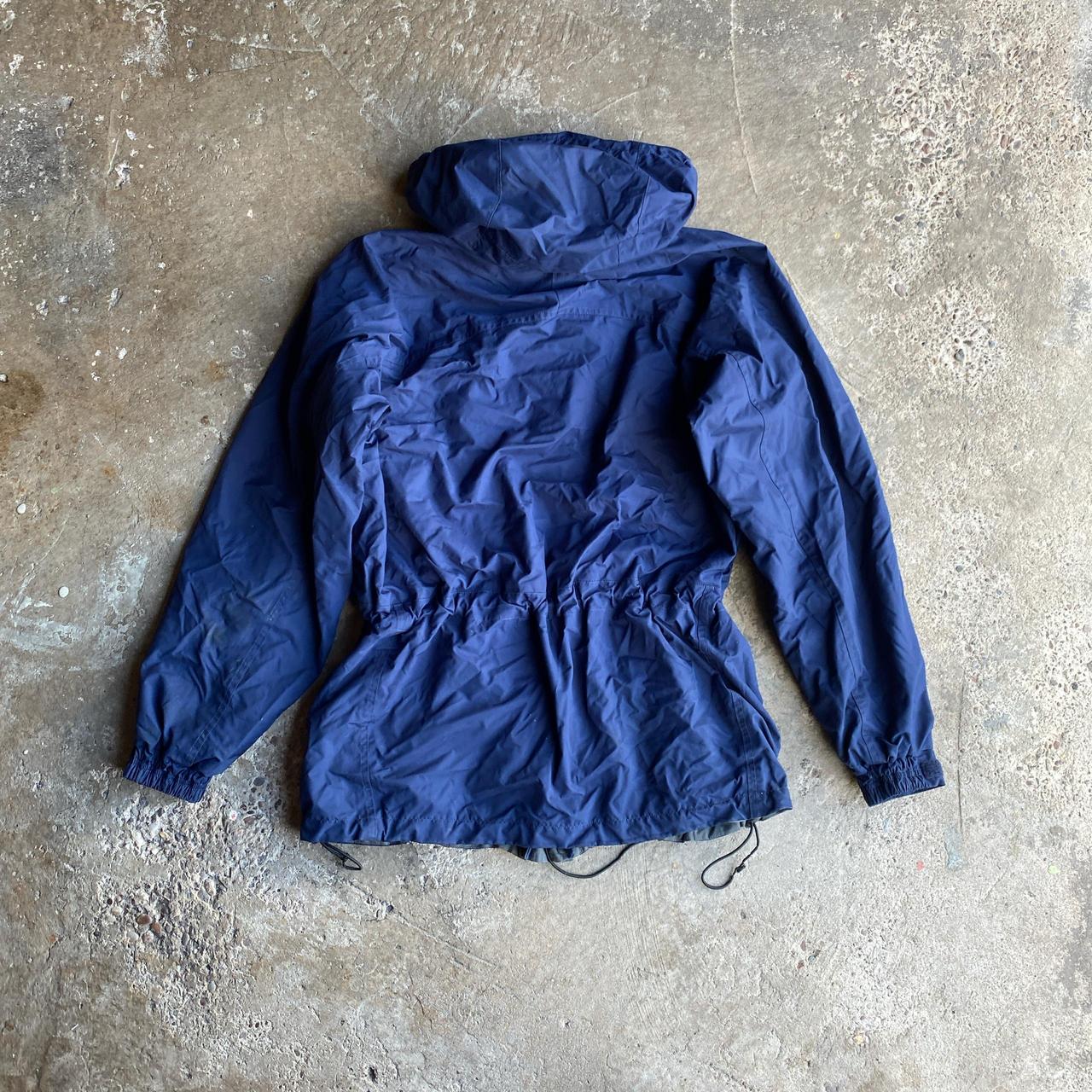 Navy Berghaus Hooded Rain Jacket- XL
