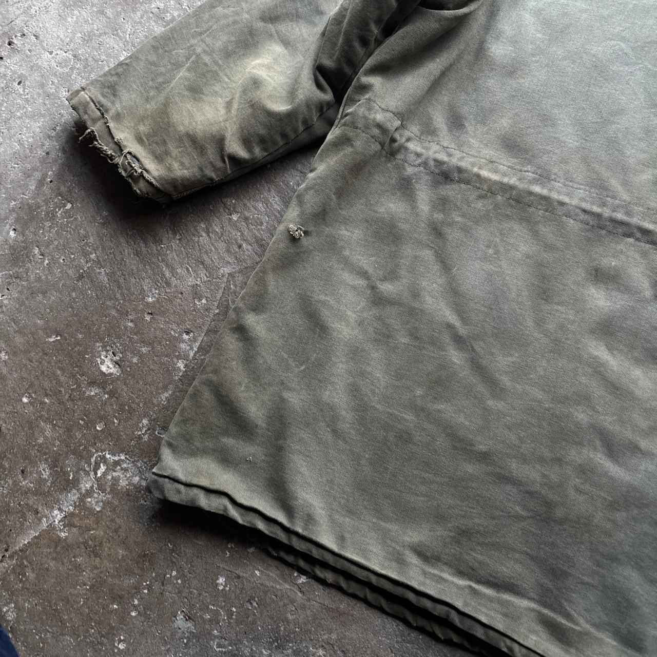 Vintage Khaki Green workwear jacket - XL