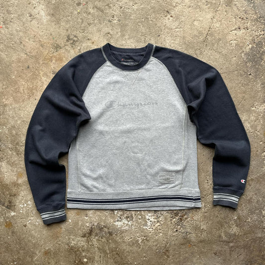 Navy and grey Champion sweatshirt