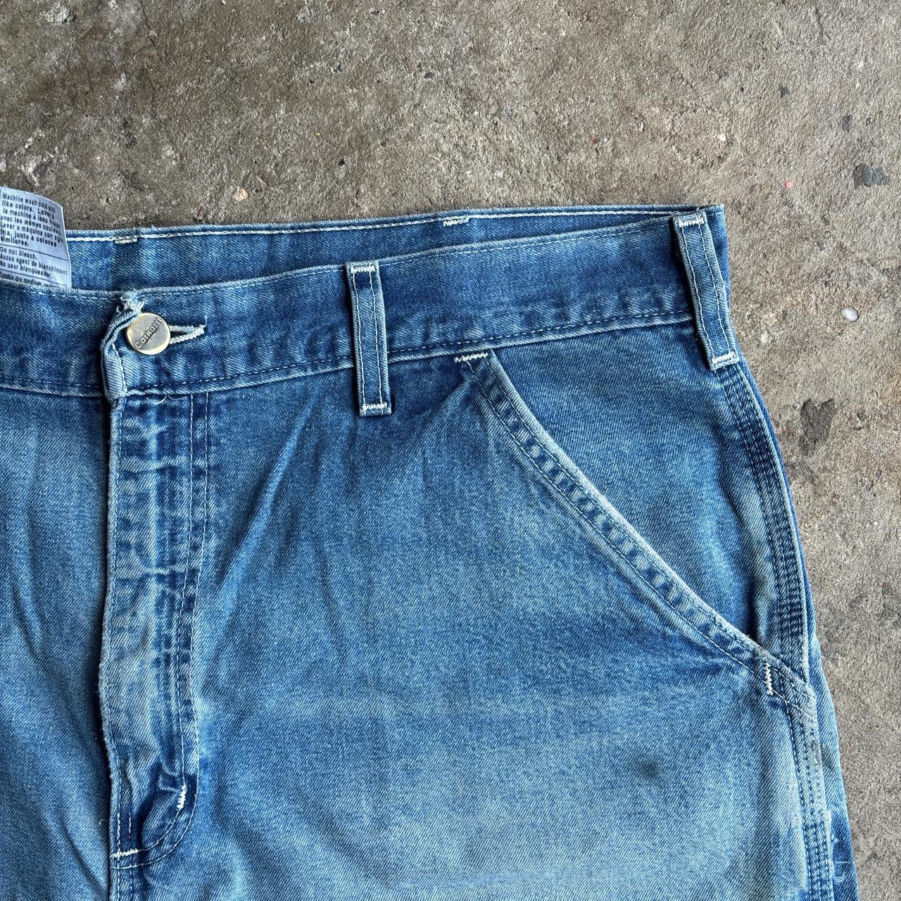 Blue Denim Carhartt Shorts