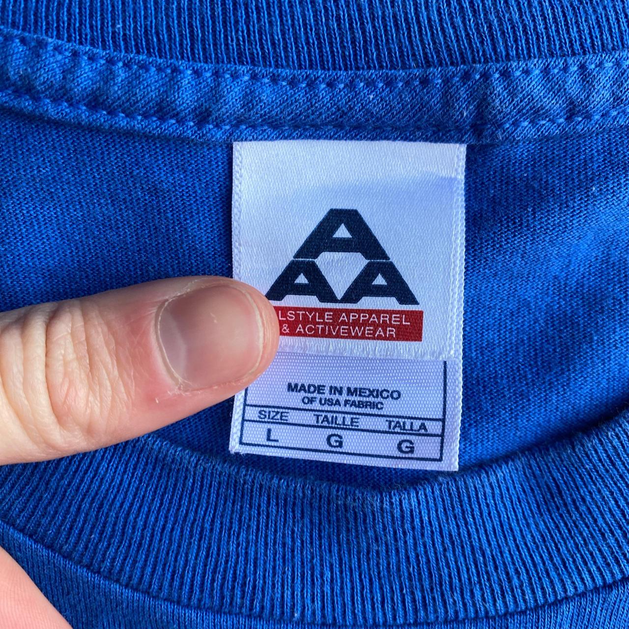 Vintage 2006 Indianapolis Colts NFL Conference Champions Blue Graphic T-Shirt