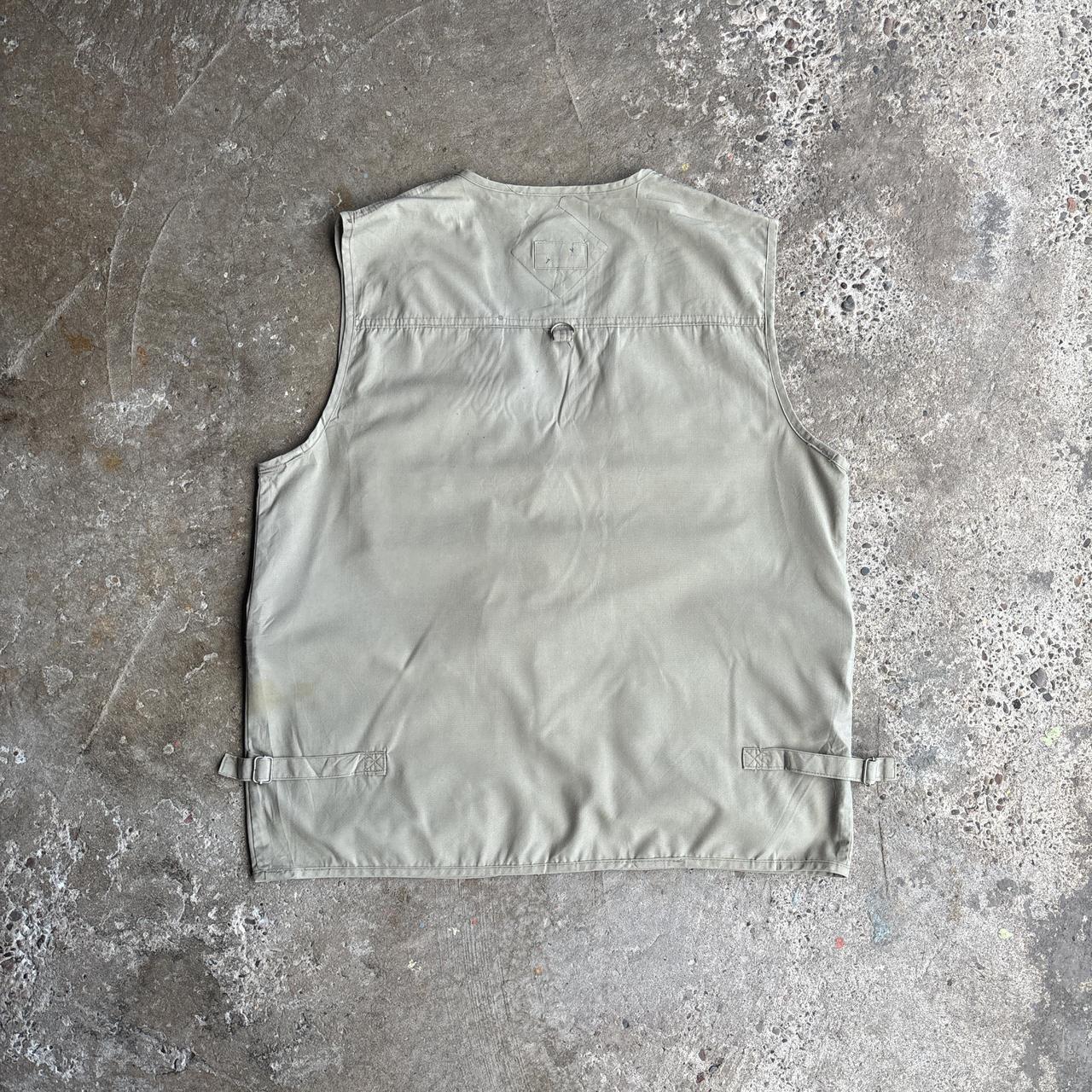 Tan Utility Vest w/ Technical Pockets - L