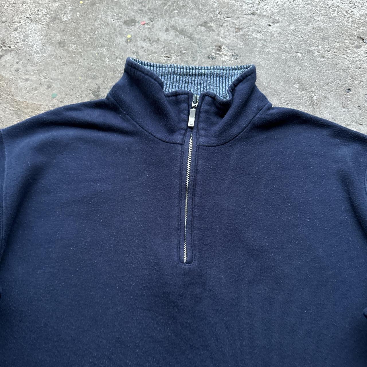 Vintage Navy Champion quarter zip