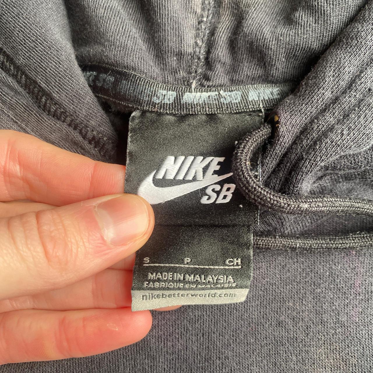 Black Nike Logo Graphic Hoodie - S