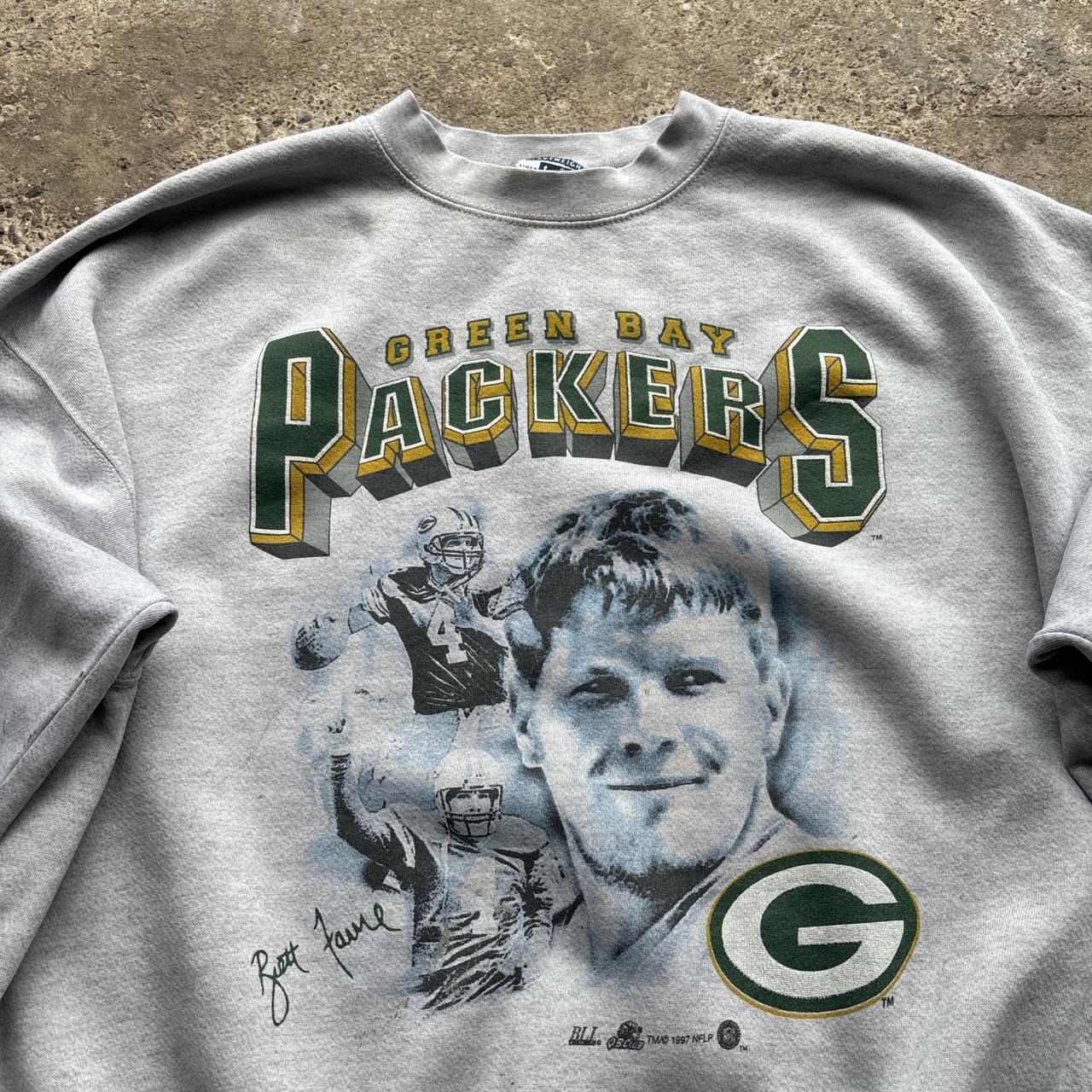 90s Grey Lee Green Bay Packers sweatshirt - XXXL