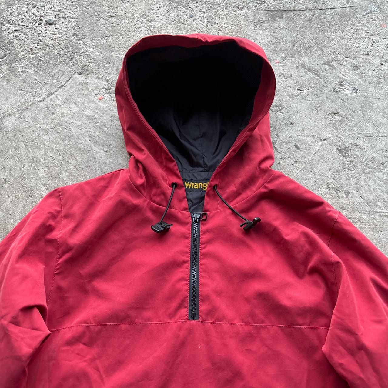 Red Wrangler active jacket with embroidered logo
