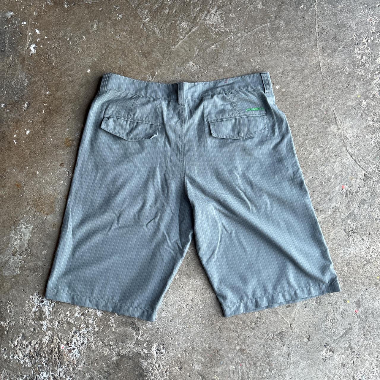 Grey O’Neill Pinstripe Smart Shorts