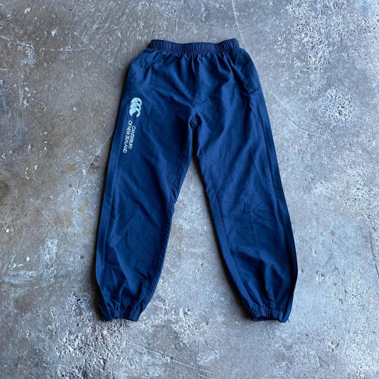 Navy Canterbury New Zealand Tracksuit Bottoms - Age 14