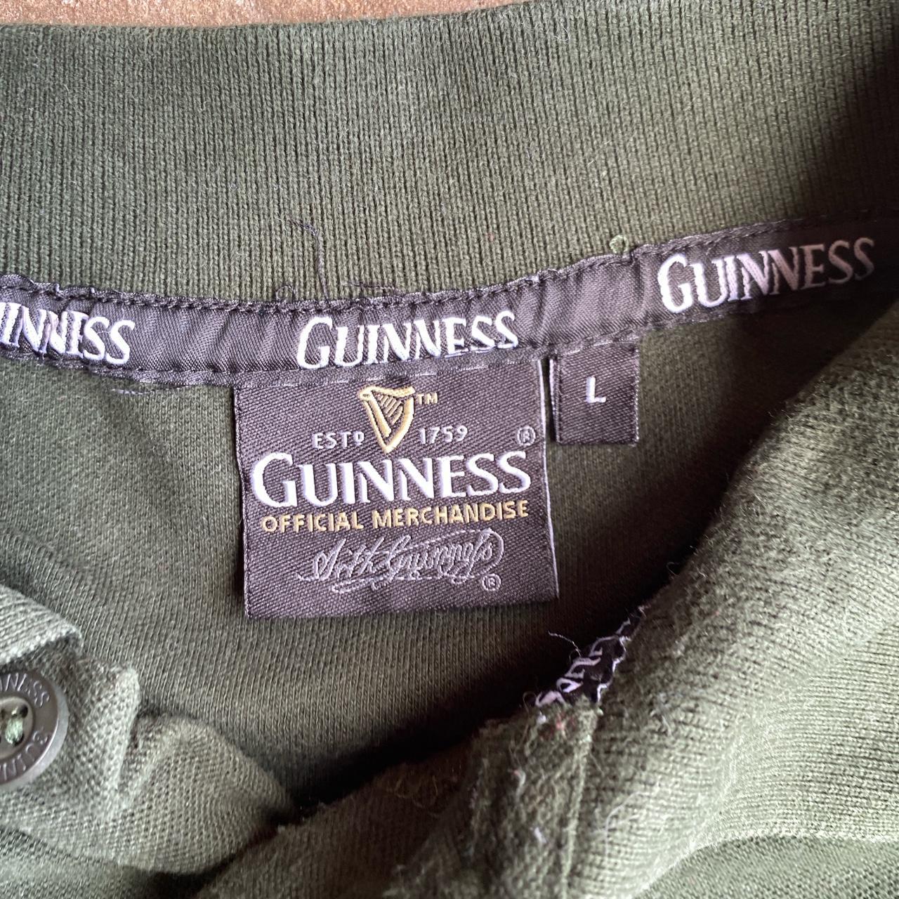Green Guinness Polo Shirt - L