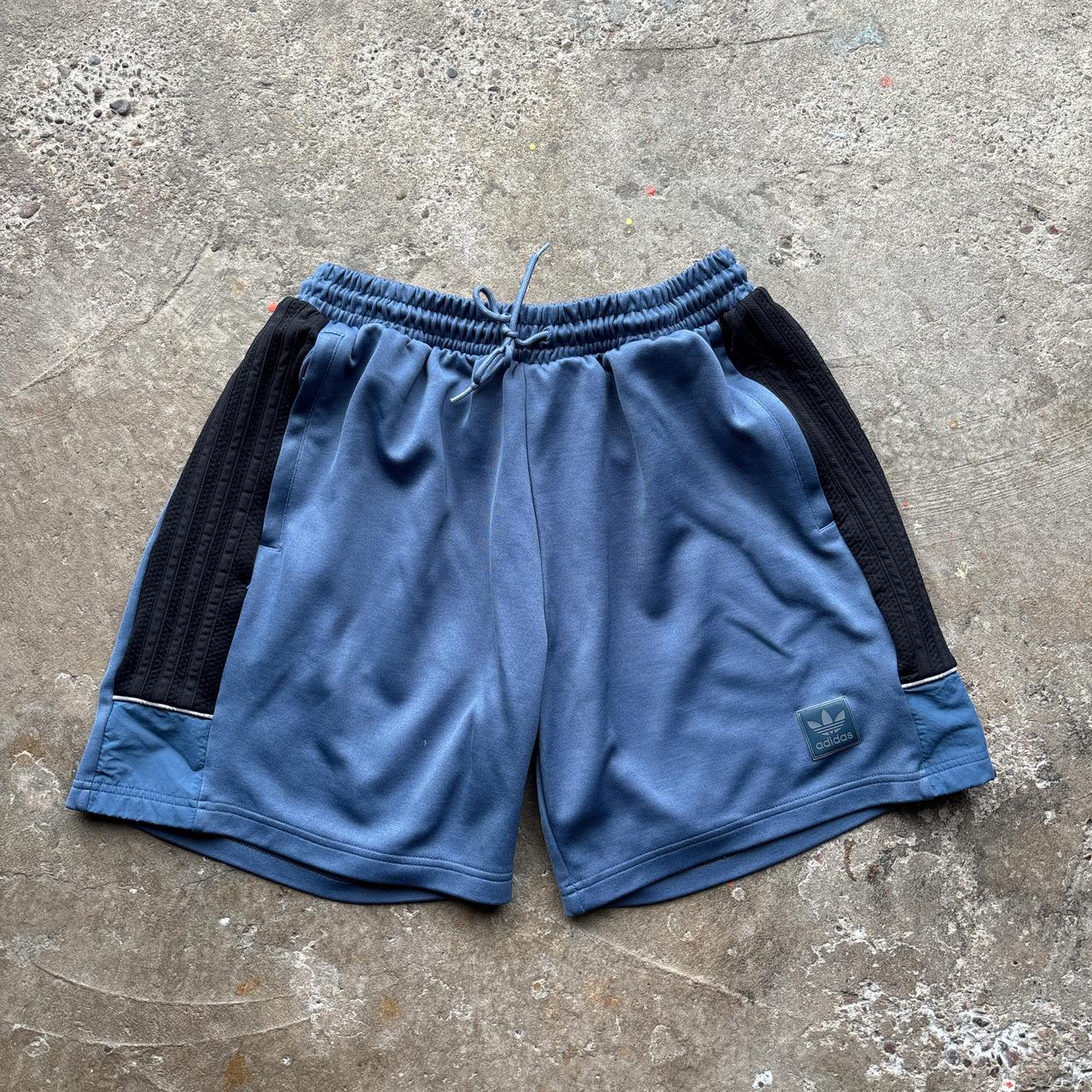 Grey and black Adidas Originals shorts