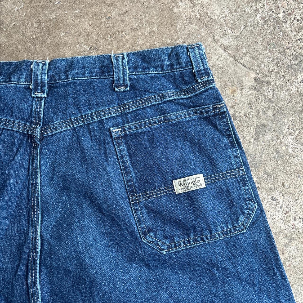Blue Denim Wrangler Jean Carpenter Shorts