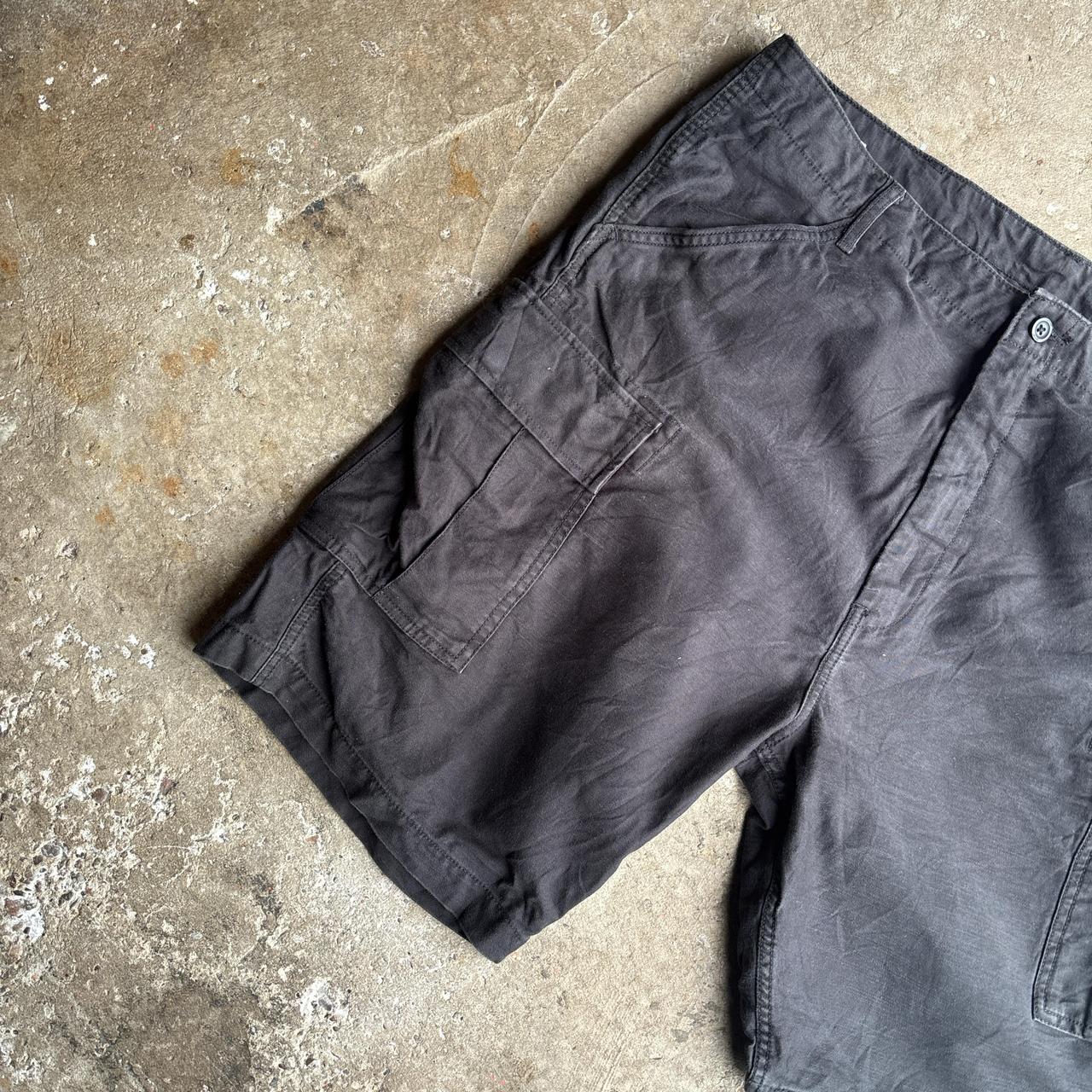 Black Cotton Levi’s Cargo Shorts
