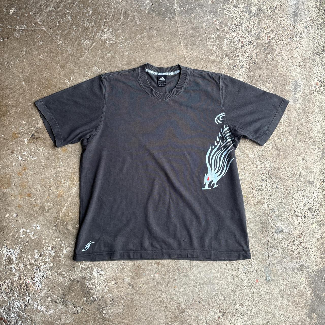 Black Adidas Predator T-Shirt from David Beckham Dragon Series 2005