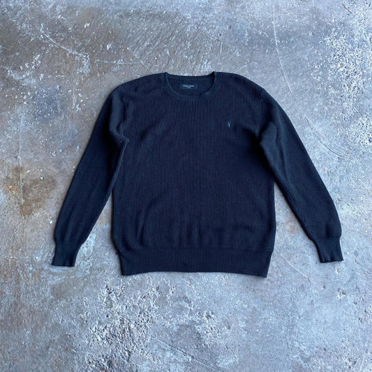 Black All Saints Knitted Jumper - L