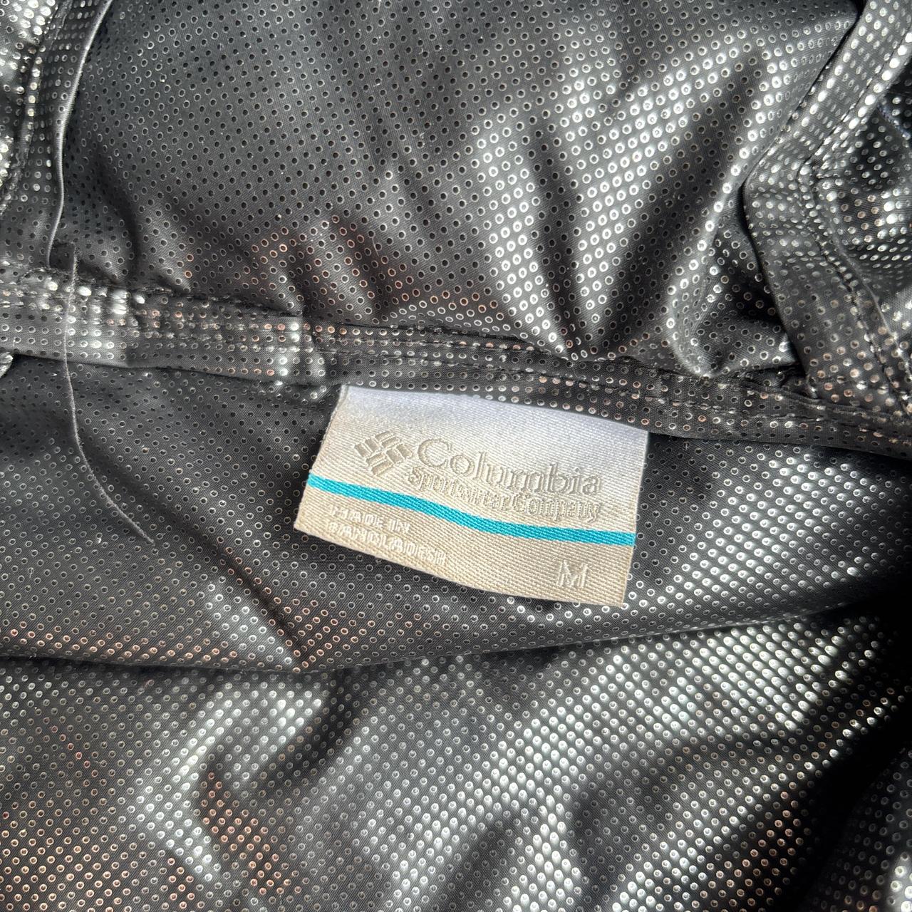 Blue Columbia Hooded Puffer Jacket  - M