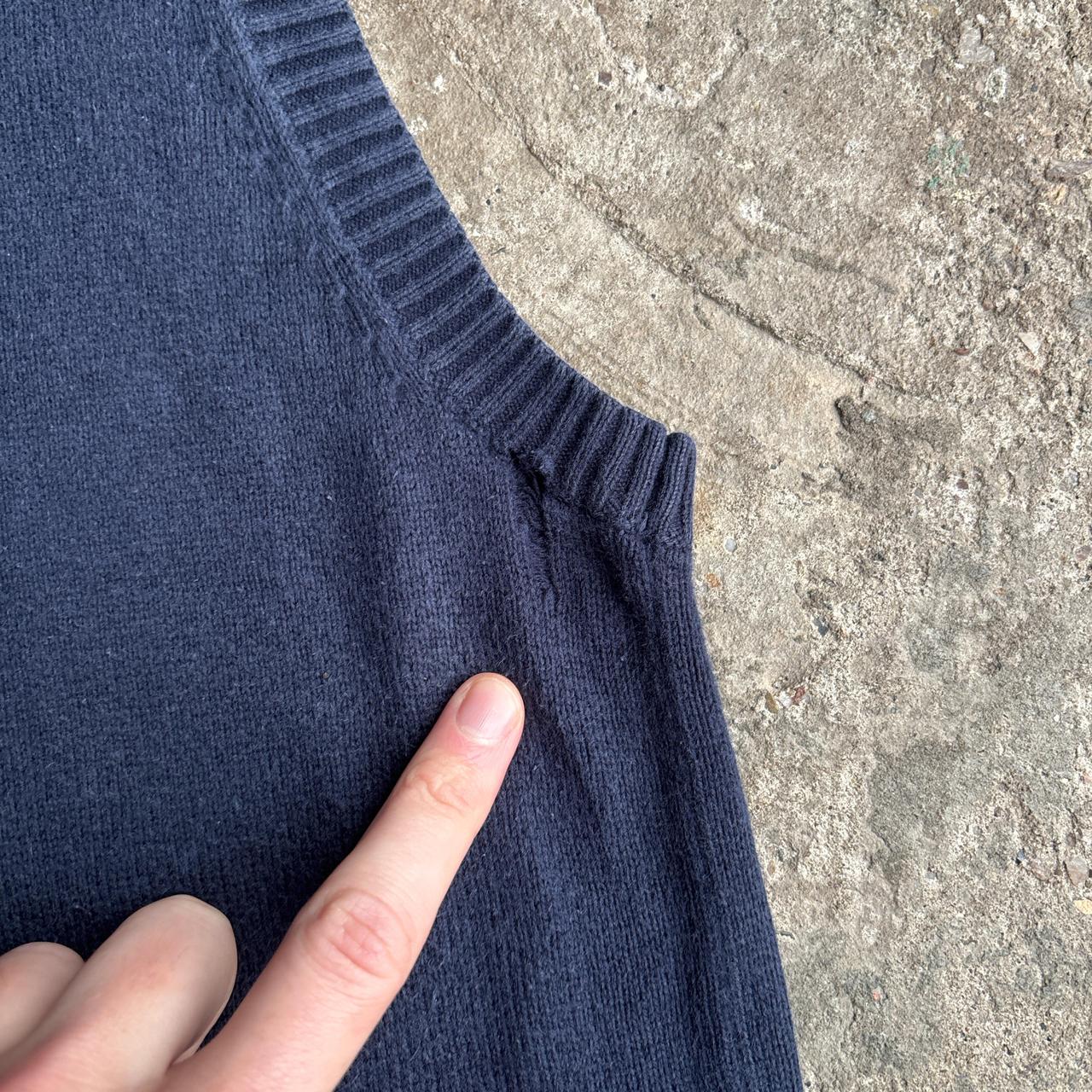 Navy Tommy Hilfiger Sweater Vest - 2XL