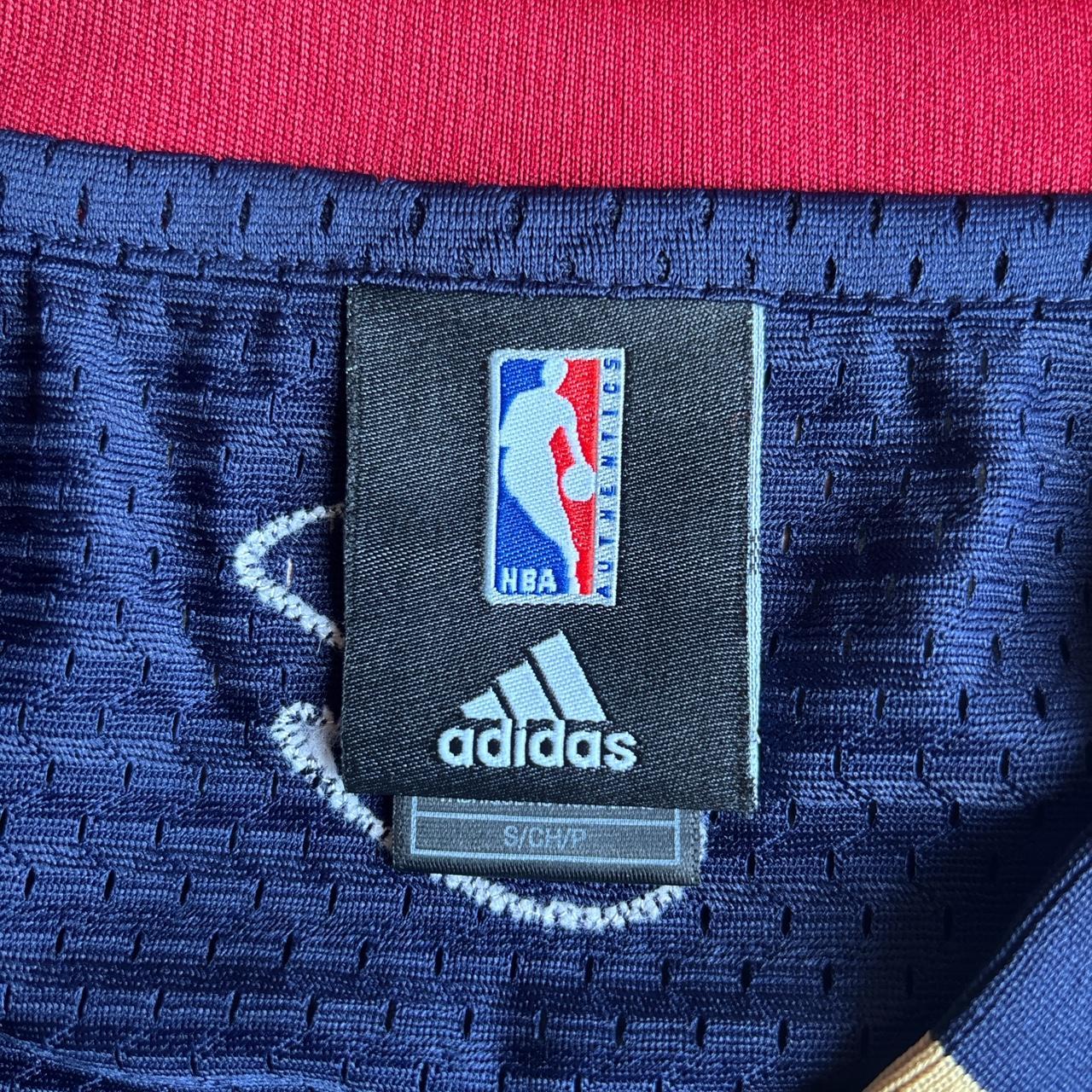 Navy Lebron James Cavaliers Authentic Adidas 2003/04 Jersey