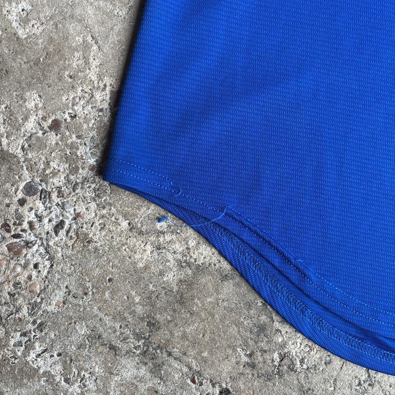 Vintage Majestic Cooperstown Chicago Cubs Blue & Red Baseball Jersey - 2XL