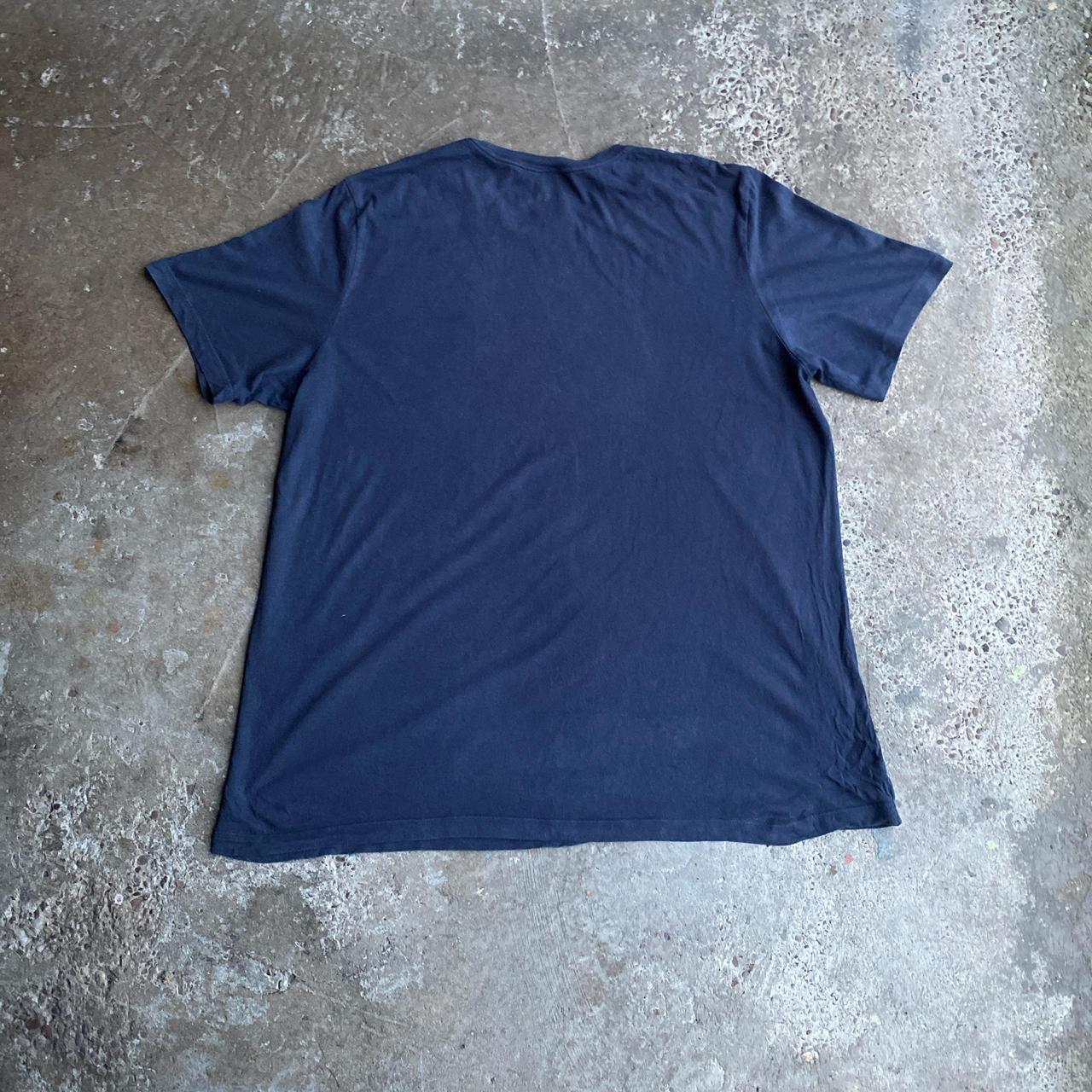 Navy Adidas Graphic Logo T-Shirt - 2XL