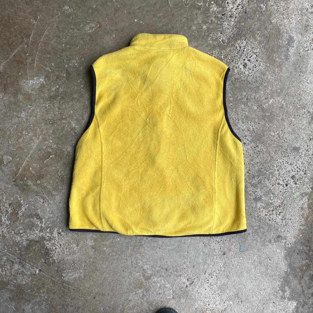 Yellow Woolrich Full-Zip Vest Fleece - XL (women’s)